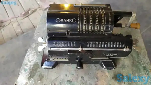 Продам  арифмометр Феликс, фотография 1