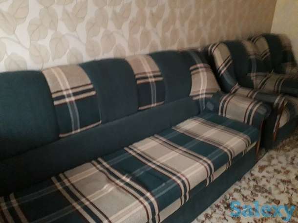 Продам б/у диван и два кресла в отличном, фотография 2