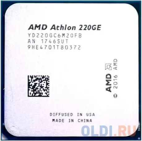 Процессор amd athlon 220ge, фотография 1