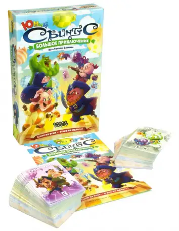 Настольная игра: Свинтус Юный Большое приключение, фотография 1