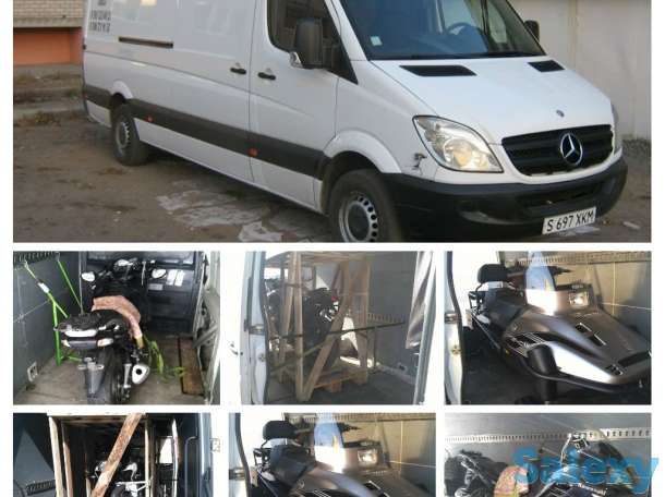 Грузоперевозки производятся на автомашине mercedes, фотография 2
