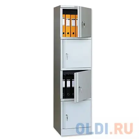 Шкаф металлический офисный практик 