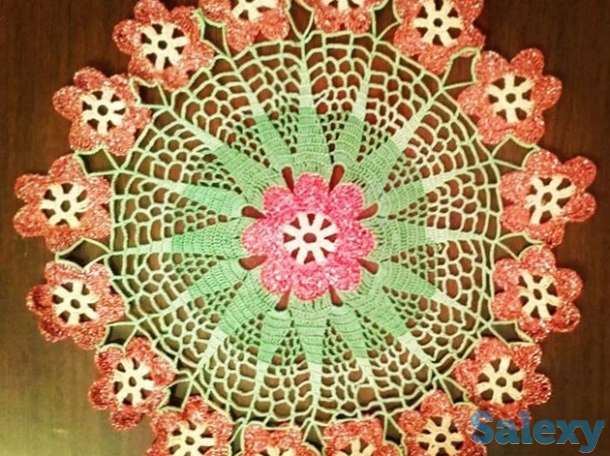 Продаю вязаные салфетки, фотография 10