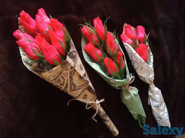 Сладкий букет на 8Марта, фотография 1