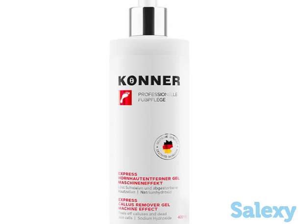 Гель для педикюра konner express callus remover gel machine effect (400 мл), фотография 1