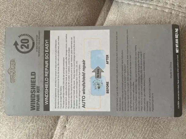 Windshield Repair Kit - ремонт стекол автомобиля., фотография 2