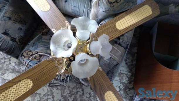 Люстра-вентилятор, фотография 1