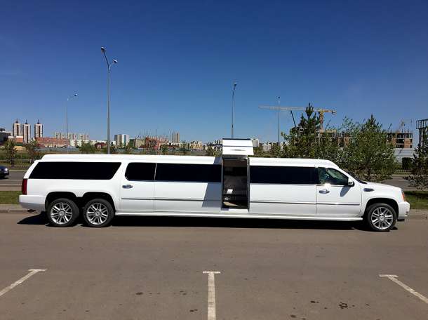 Прокат на свадьбу лимузин CADILLAC ESCALADE, фотография 2
