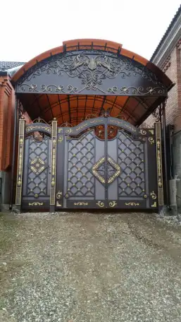 Профессиональное изготовление автонавесов откатных и распашных ворот, фотография 3