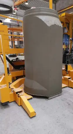 Оборудование для производства бетонных труб HawkeyePedershaab VIHY Masterflex, Дания., фотография 5