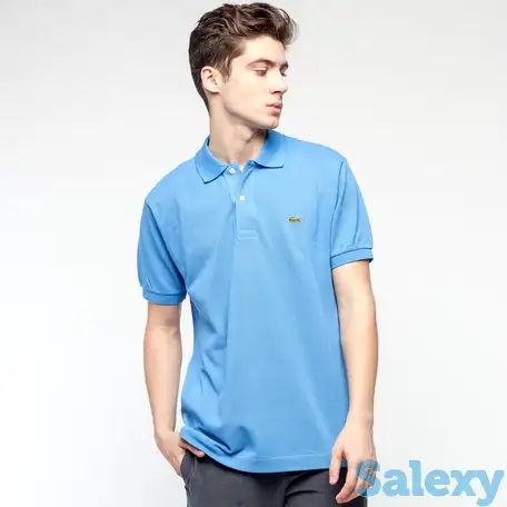 Мужское поло lacoste l1212 classic fit, фотография 1