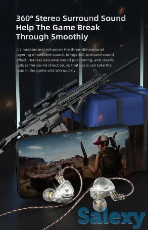 Наушники KZ ZX3 HIFI, фотография 6