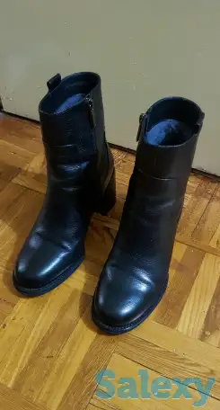 Кожаные полусапоги, фотография 1