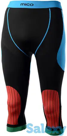 Термобрюки mico man 3/4 official ita nero, фотография 12