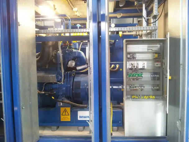 БУ ГПД MWM TCG 2016V08, 800 Квт. 2011 г.в., наработка  16 000 моточасов. Когенерационная, фотография 4