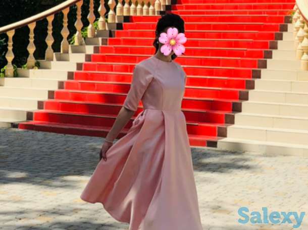 Продам атласное пышное платье, фотография 1