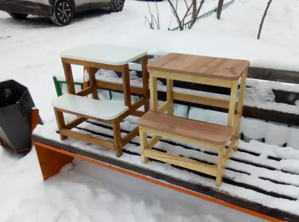 Табурет стремянка удобный легкий прочный, фотография 5