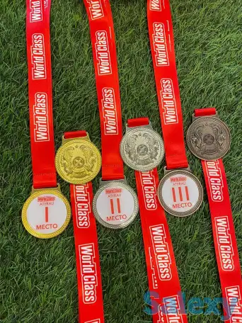 Наградные медали с логотипом, фотография 1