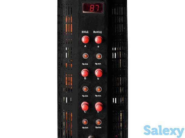 Автотрансформатор (латр) энергия black series tsgc2-20ква 20а (0-520v) трехфазный, фотография 1