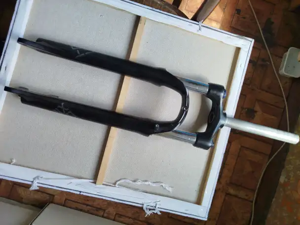 Вилка амортизационная для велосипеда Suntour XCT30-HLO 100mm 29, фотография 1