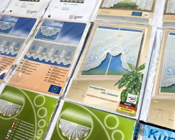 Шторы с фурнитурой, опт, сток из Германии, фотография 2