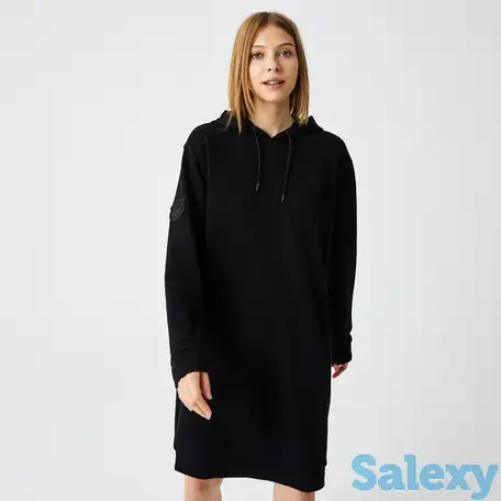 Женское платье lacoste loose fit с длинным рукавом, фотография 1