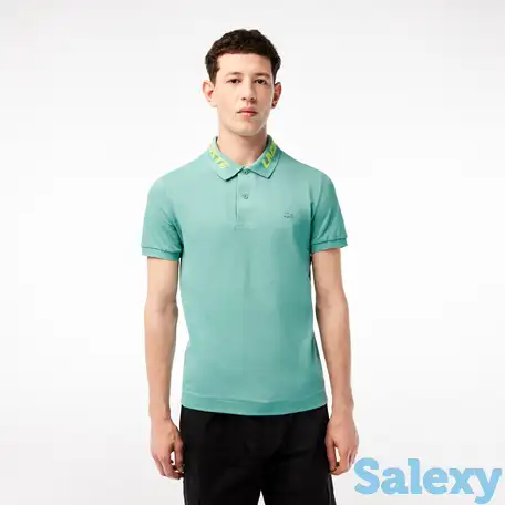 Мужское поло lacoste из эластичного хлопка, фотография 1