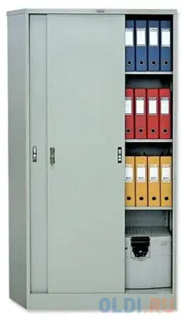 Шкаф металлический офисный купе практик 