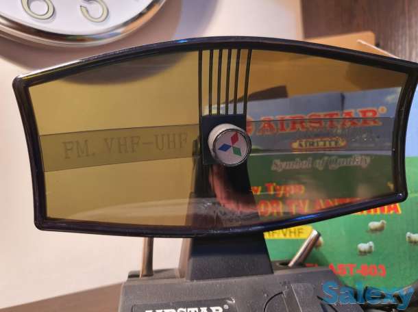 Комнатная антенна для цифрового ТВ с подстройкой Оригинал UHF, VHF, фотография 3