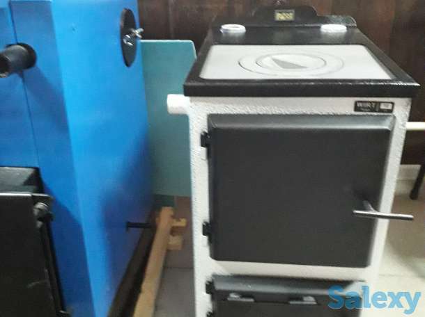 WIRT Taiga – серия котлов твердотопливных кВт. Отопление S от 50 до 1000 м2. Комплектуется термометром, фотография 1