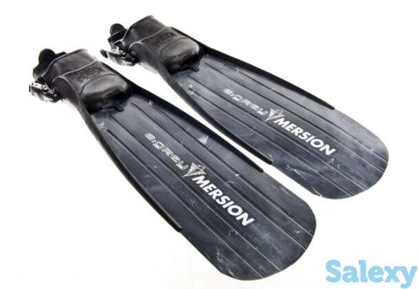 Ласты для подводной охоты imersion e:grey открытая пятка, фотография 1