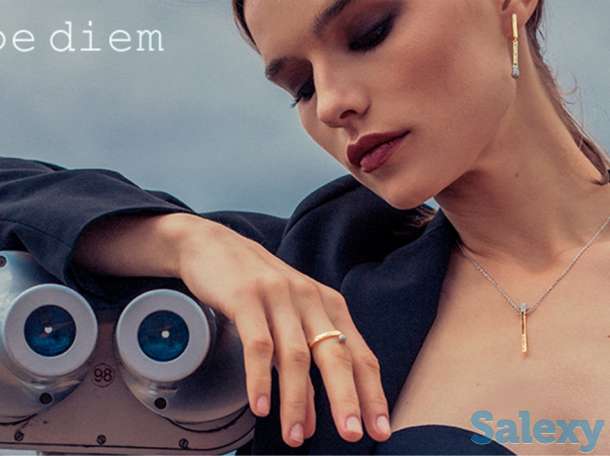 Серебряное кольцо «Спичка», фотография 2