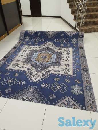 Коврик Голубой Кечуа ковер ковровая дорожка Ширина 200 см, фотография 2