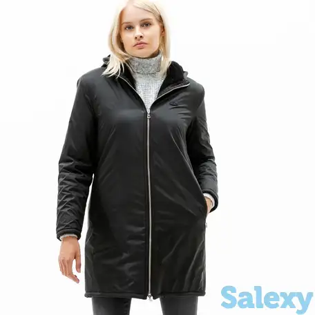 Женская двусторонняя куртка-парка lacoste, фотография 1