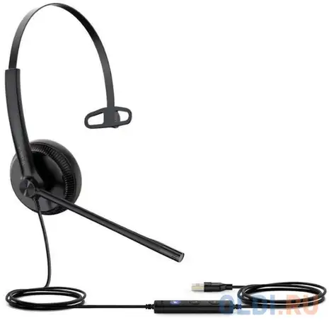 Гарнитура yealink uh34 mono uc черный, фотография 1