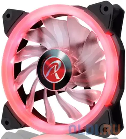 Iris 12 red 0r400040(singel led fan, 1pcs/pack), 12025 led pwm fan,, фотография 1