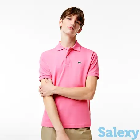 Мужское поло lacoste l1212 classic fit, фотография 1