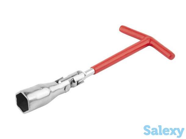 Ключ свечной DEXX с шарниром, 21мм, фотография 3