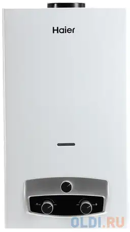 Водонагреватель проточный газовый haier igw-10b  20000вт 10л/мин 550х330х210мм, фотография 1