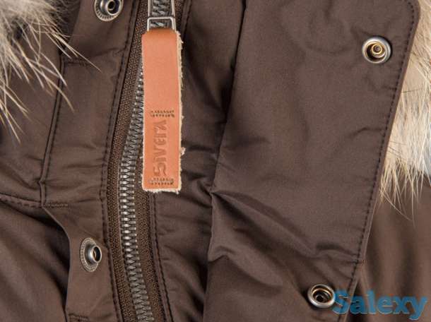 Куртка пуховая мужская сивера сайгат черная, фотография 10