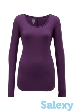 Термокофта goldwin wmn u nech long sleeves prunes, фотография 6