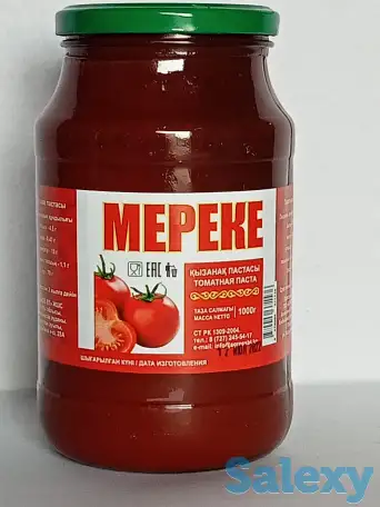 Паста томатная. Казахстан, фотография 1