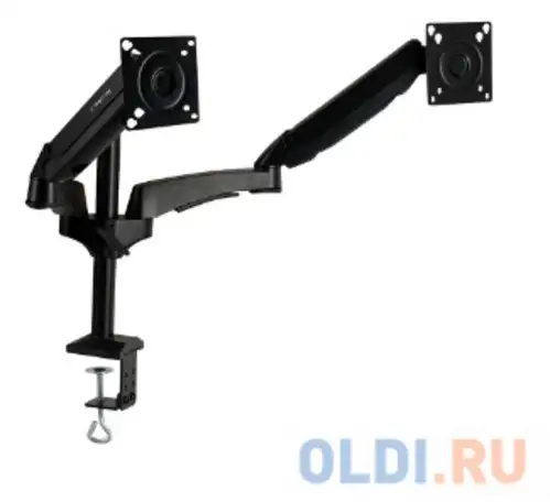 Кронштейн для мониторов kromax office-12 back, для 2-х lcd/led мониторов 15