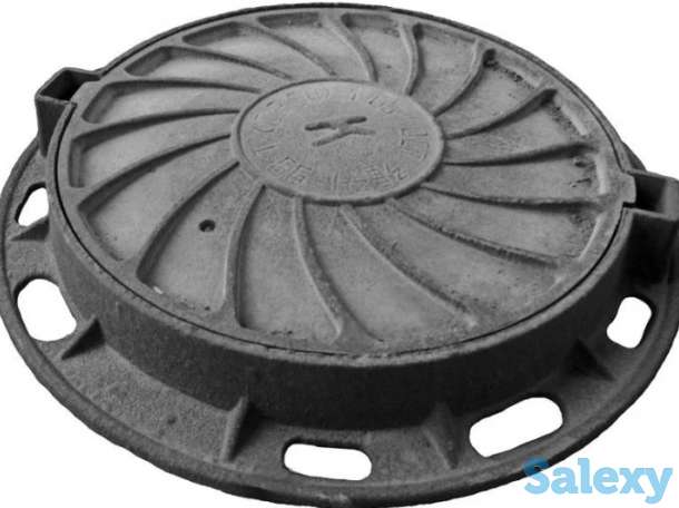 Люк чугунный тип-Т с запорным устройством, фотография 1