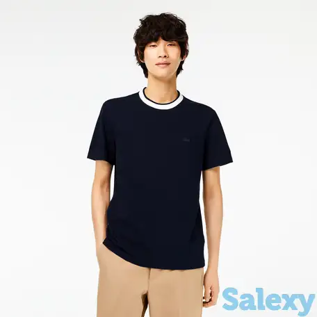 Мужская футболка lacoste из органического хлопка, фотография 1