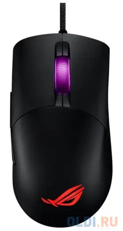 Игровая мышь asus rog keris (usb, 7 кнопок, 16000 dpi, paw3389,, фотография 1