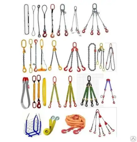 Стропы текстильные, цепные и канатные., фотография 3