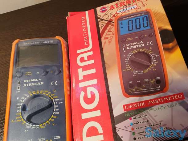 Цифровой мультиметр MT9205L-A, оригинал топ качество, фотография 4