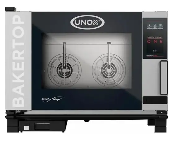 Пароконвектомат UNOX XEBC-04EU-E1RM серии BAKERTOP MIND.Maps ONE на заказ предназначена для выпечки хлебобулочных и к, фотография 1