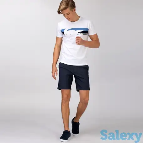 Мужские приталенные бермуды lacoste, фотография 1